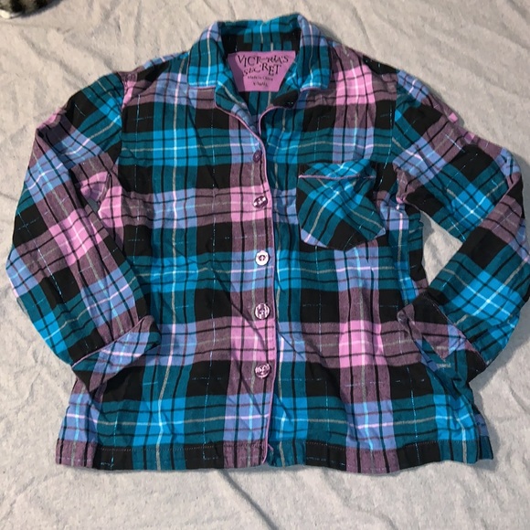 Victoria’s Secret plaid flannel pajama set - Picture 2 of 6